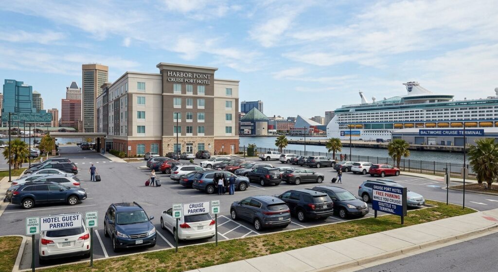 Baltimore Cruise Port Hotels With Free Parking